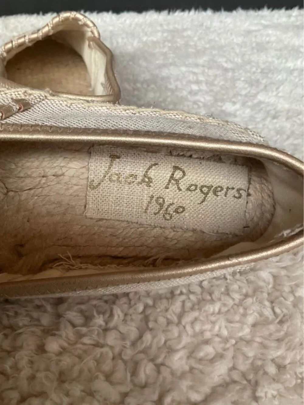 Jack Rogers 1960 Espadrilles - Rare Petite Ladies Size 3M